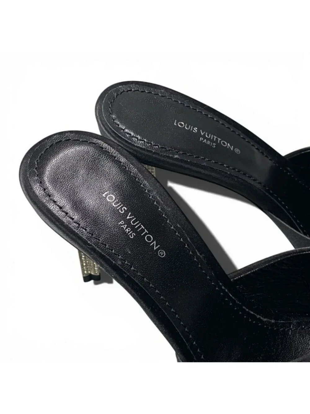 Louis Vuitton Bijou Rhinestone Diva Sandal - Picture 7 of 9